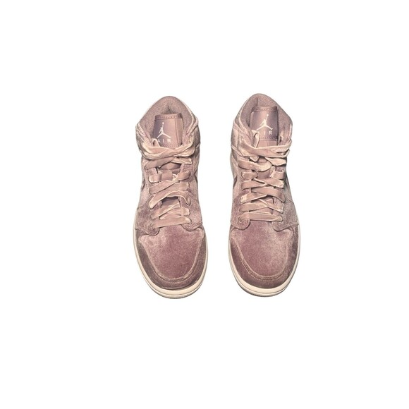 Nike Air Jordan 1 Mid SE Women’s 8.5 Velvet Berry Pink Plum DQ8397-500 Rare - Picture 1 of 8